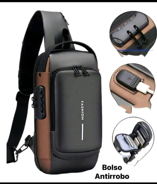 Bolso Tipo Bandolera Anti Robo